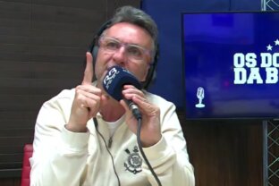 Neto disparou contra jogador do Corinthians.