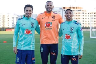 Trio novamente convocado para amistosos
